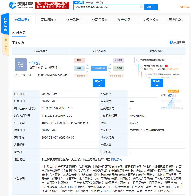 良品鋪子戰略布局再調整 成立商務服務公司，優化產業鏈條